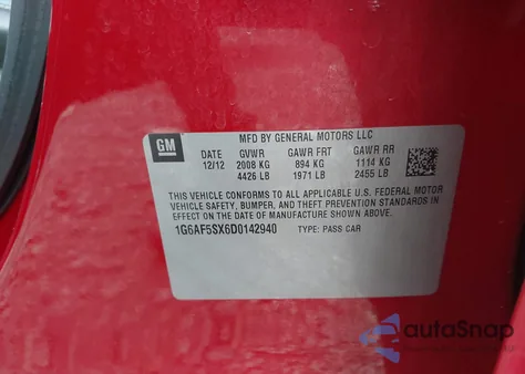 2013 Cadillac Ats Premium z USA, uszkodzony, nr VIN 1G6AF5SX6D0142940